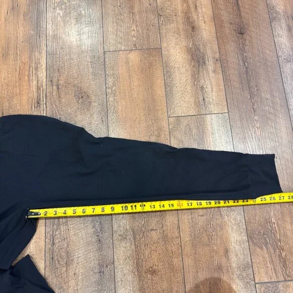 Athleta Salutation Jogger in Powervita Black Women S EUC Stretch Pants Pockets - Picture 9 of 9